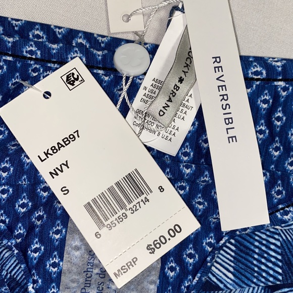 Lucky Brand Nomad Reversible Bikini Bottom S - Picture 13 of 14